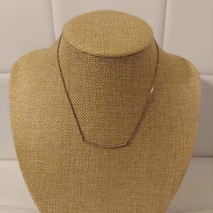 Vintage Dyadema 925 Italy Sterling Silver with Clear Stones Pendant 14" Choker